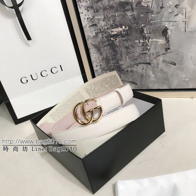 Gucci女士皮帶 古奇Maccarone腰帶  jjp1309